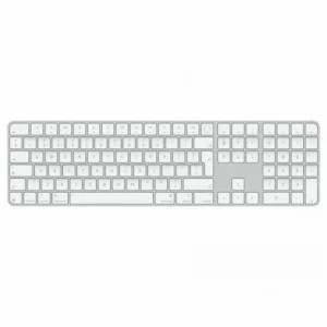 מקלדת נומרית עם טביעת אצבע אפל Apple Magic Keyboard (2024) with Touch ID and Numeric Keypad MXK73HB/A